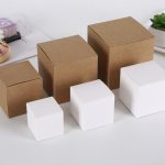 Cajas de cartón Kraft/Blanco Set de 50 uds. - Imagen 2